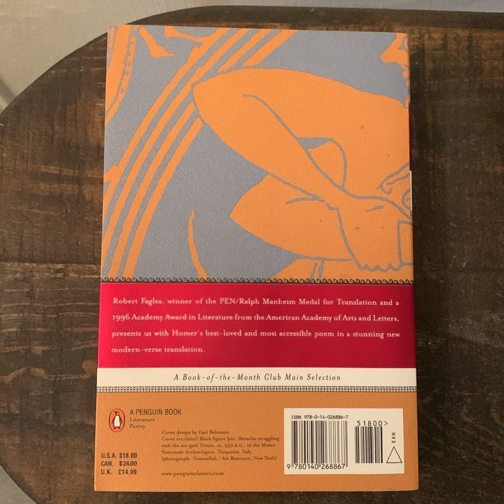 Homer The Odyssey Penguin Classics Deluxe Edition - Picture 2 of 4